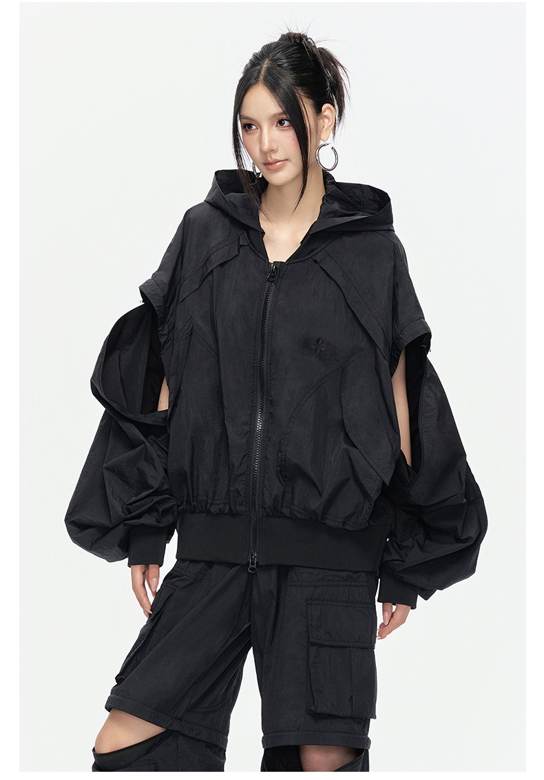 ARDENCODE Unisex 58G Lightweight Sun Protection Hooded Jacket