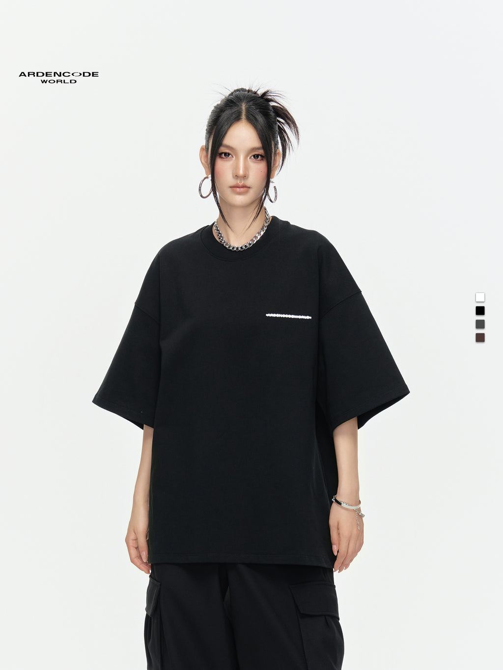 ARDENCODE Unisex Oversized Heavyweight Graphic Tee