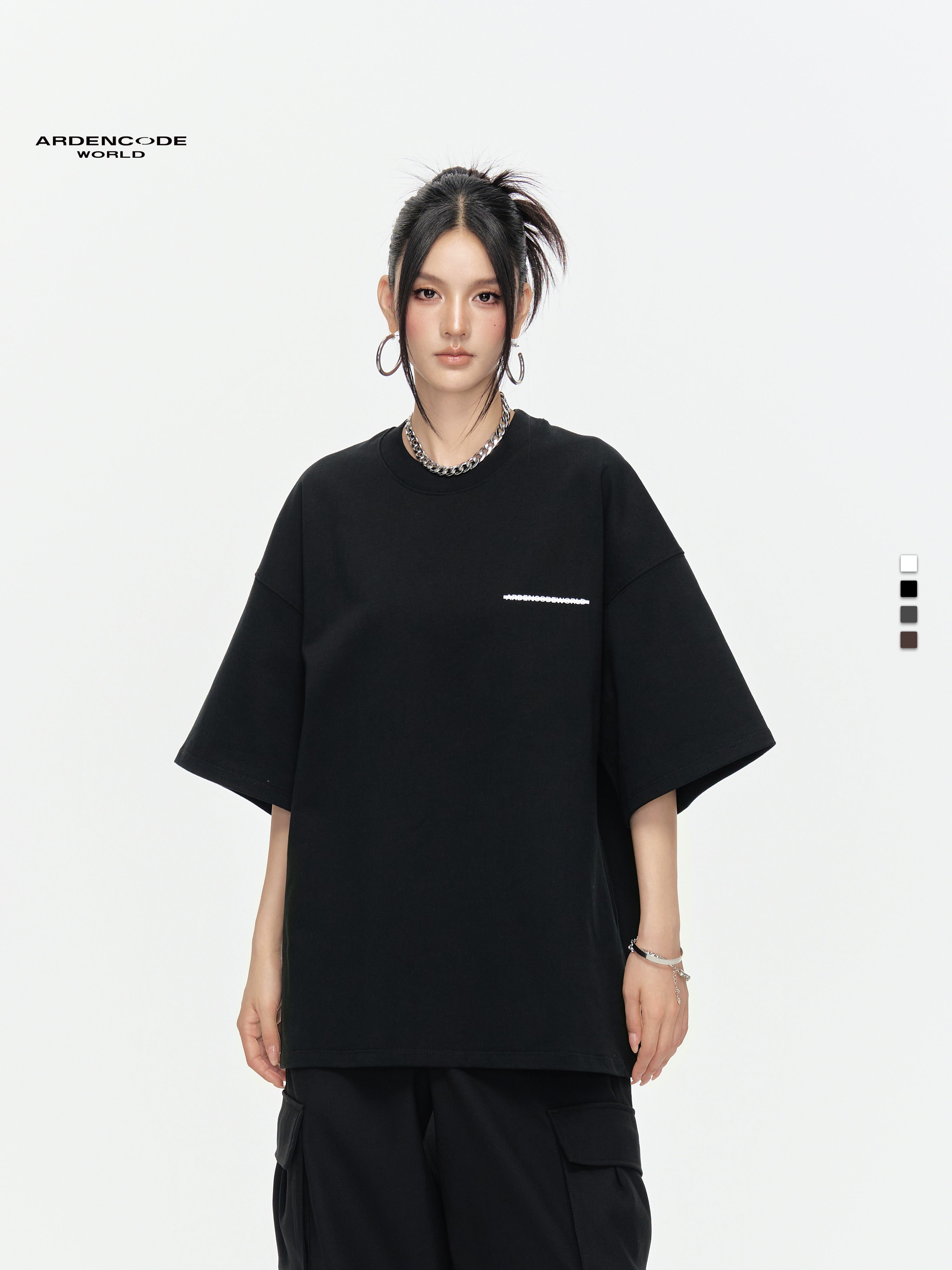 ARDENCODE Unisex Oversized Heavyweight Graphic Tee