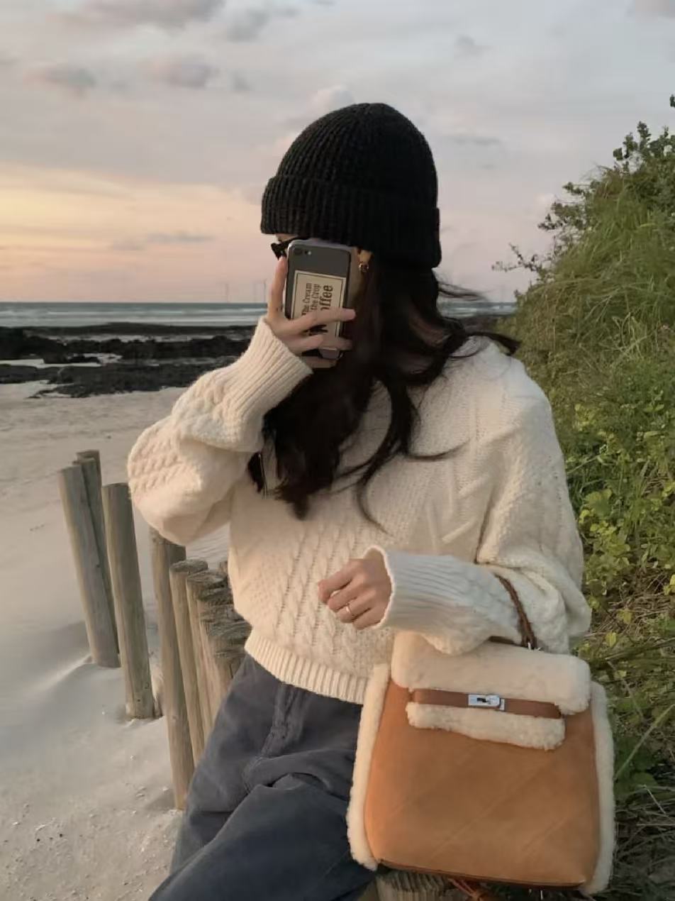 Ozlana Ugg Teddy Fleece Backpack