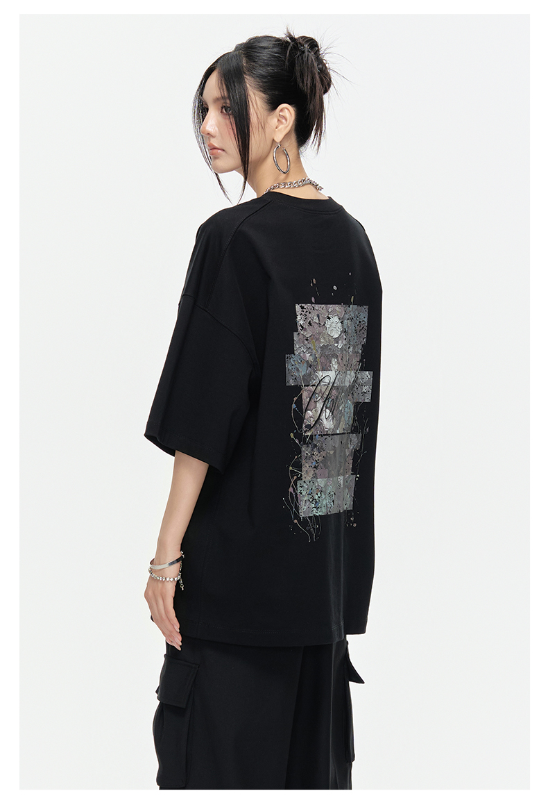 ARDENCODE Vintage Oversized Heavyweight Cotton T-Shirt – Unisex 320G Graphic Tee