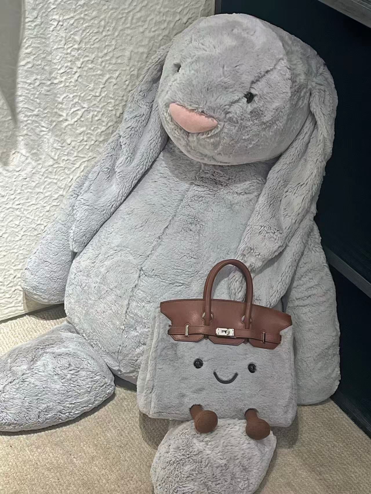 Jellycat Style Fluff Birkin Bag