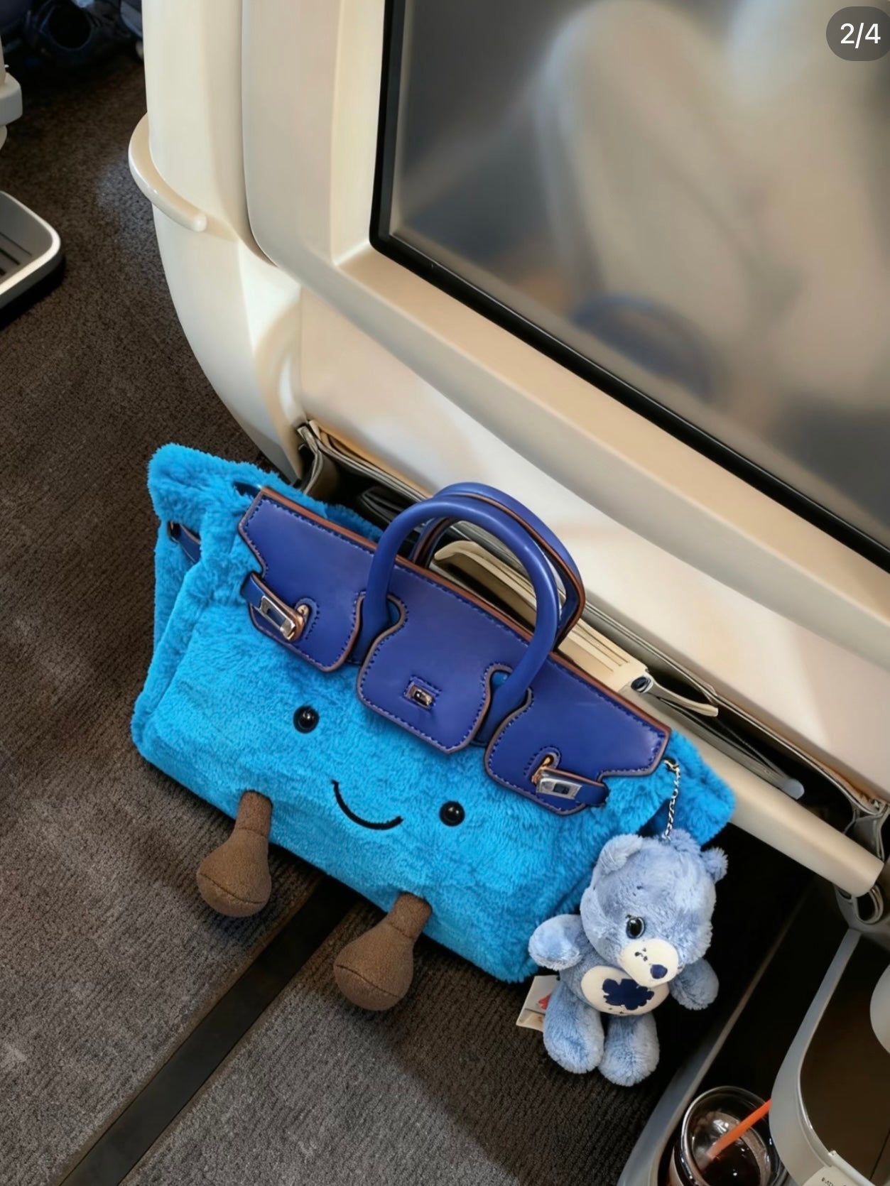 Jellykin Style Fluff Birkin Bag — Medium Size