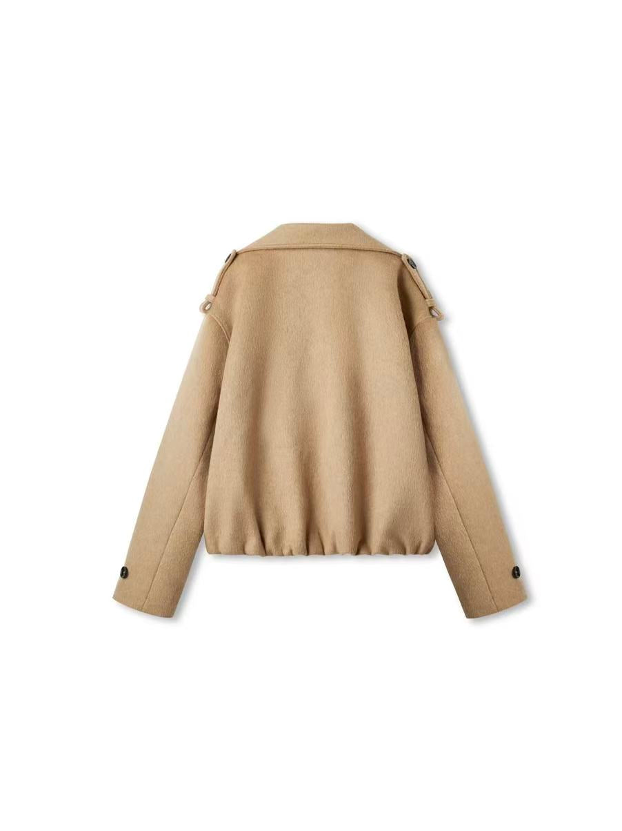 NAWS Rose Oversized Wollen Coat
