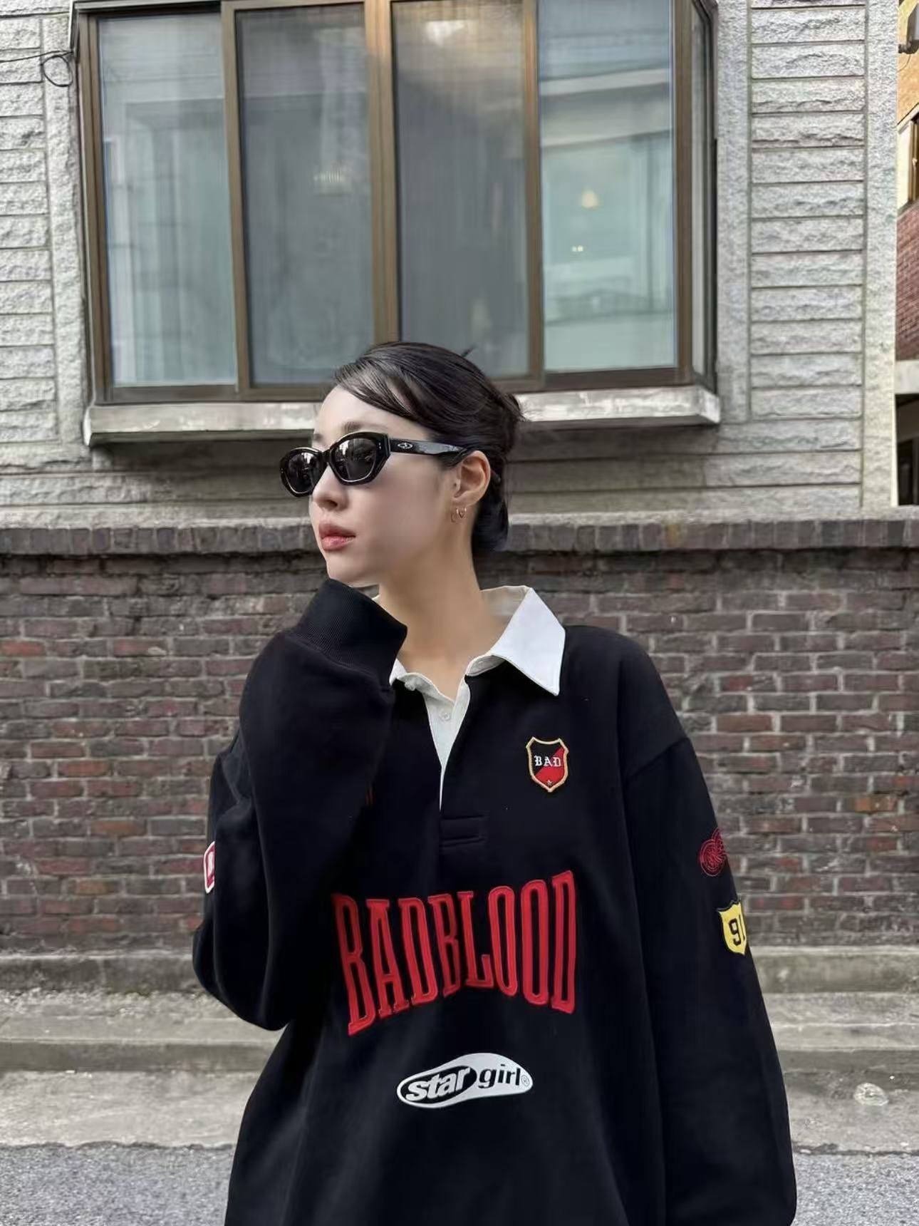 Badblood Vintage American Polo Sweatshirt