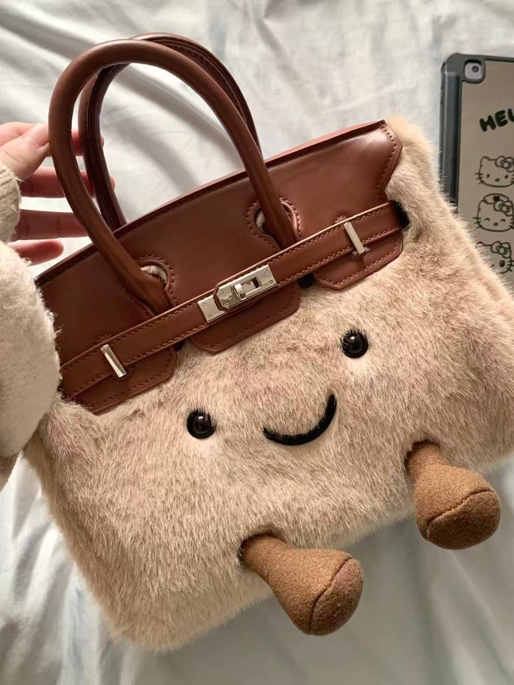 Jellycat Style Fluff Birkin Bag