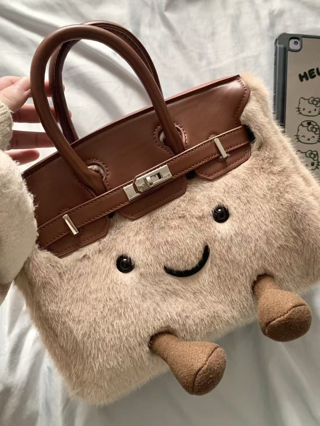 Jellycat Style Fluff Birkin Bag