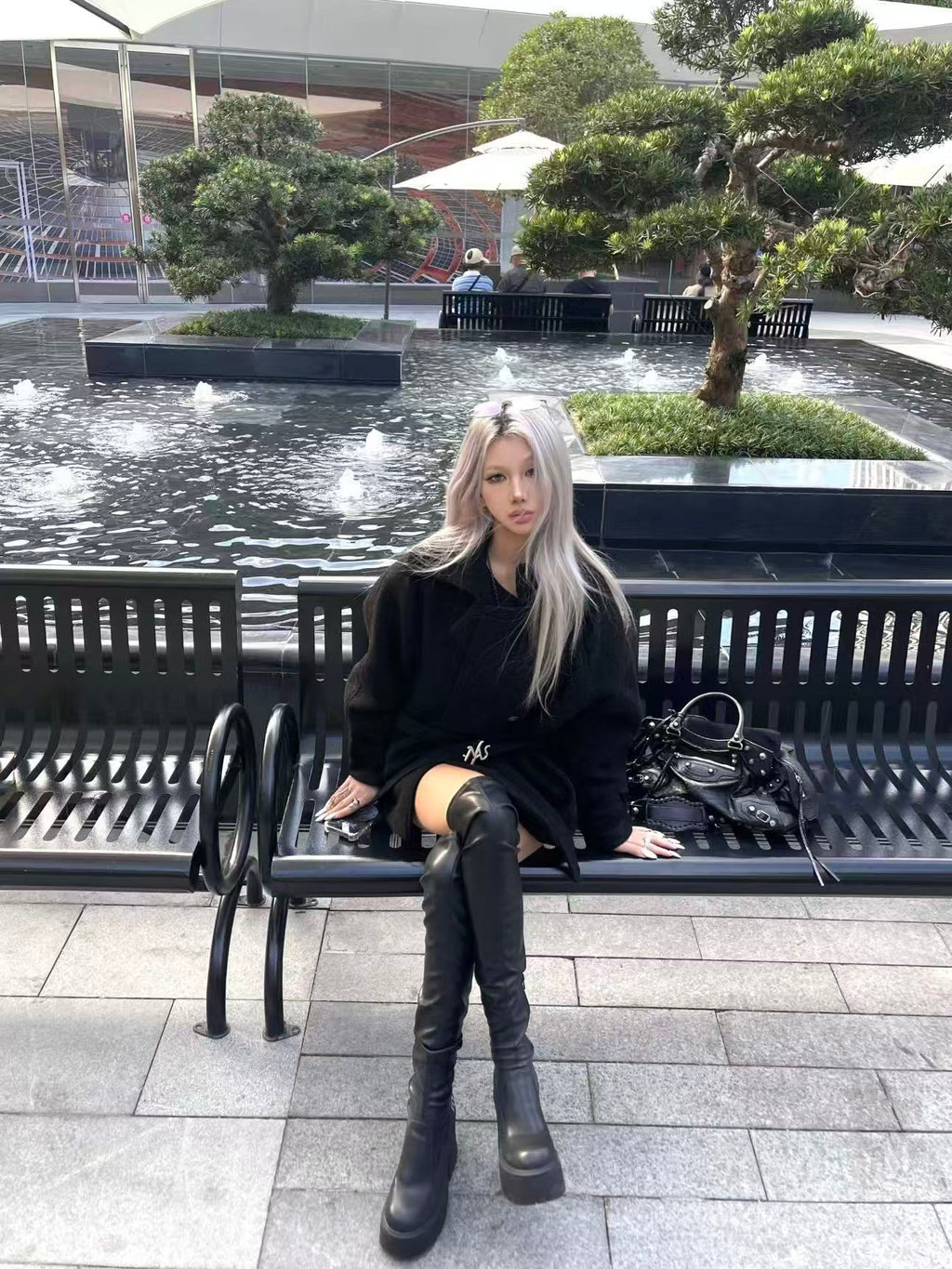 NAWS Relaxed Cropped Wool Barn Jacket