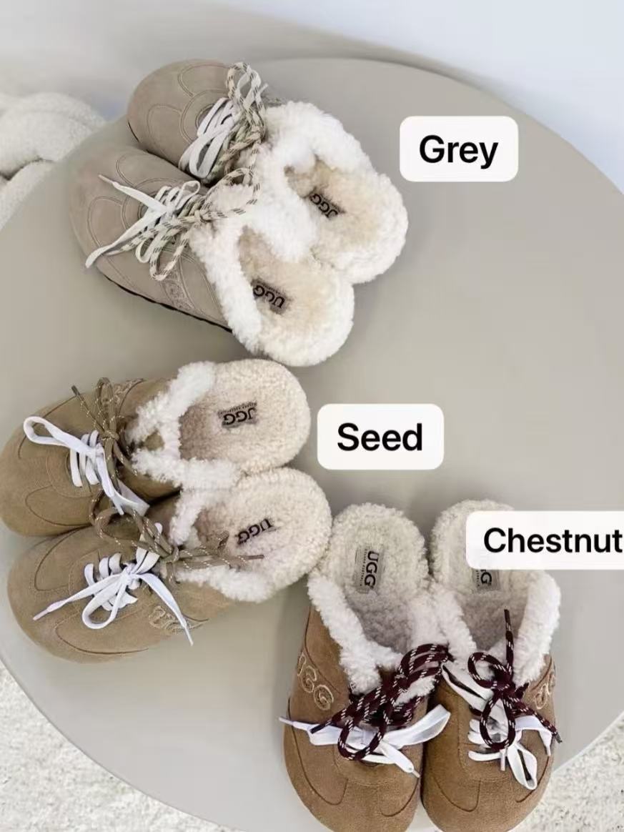 UGG OZWEAR Fuzzy Birken Slippers