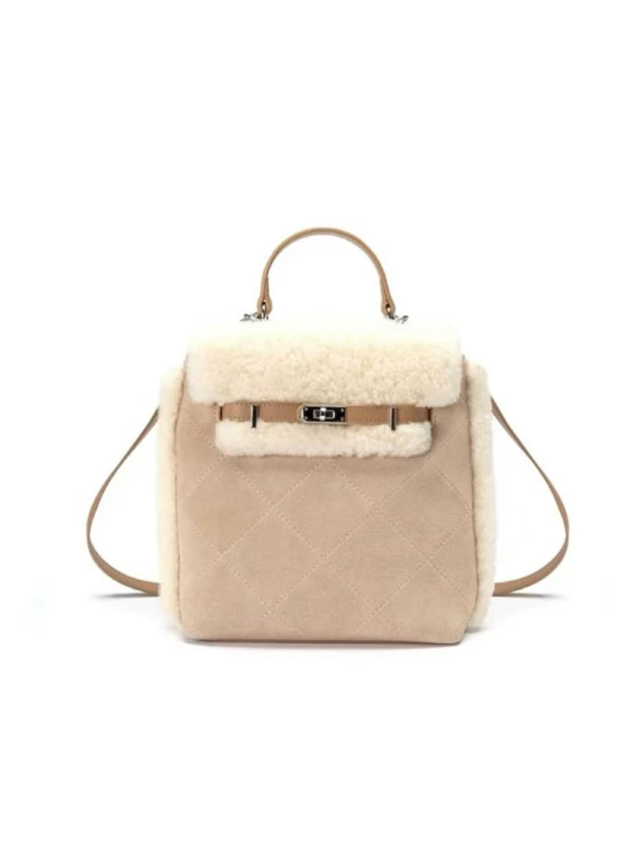 Ozlana Ugg Teddy Fleece Backpack