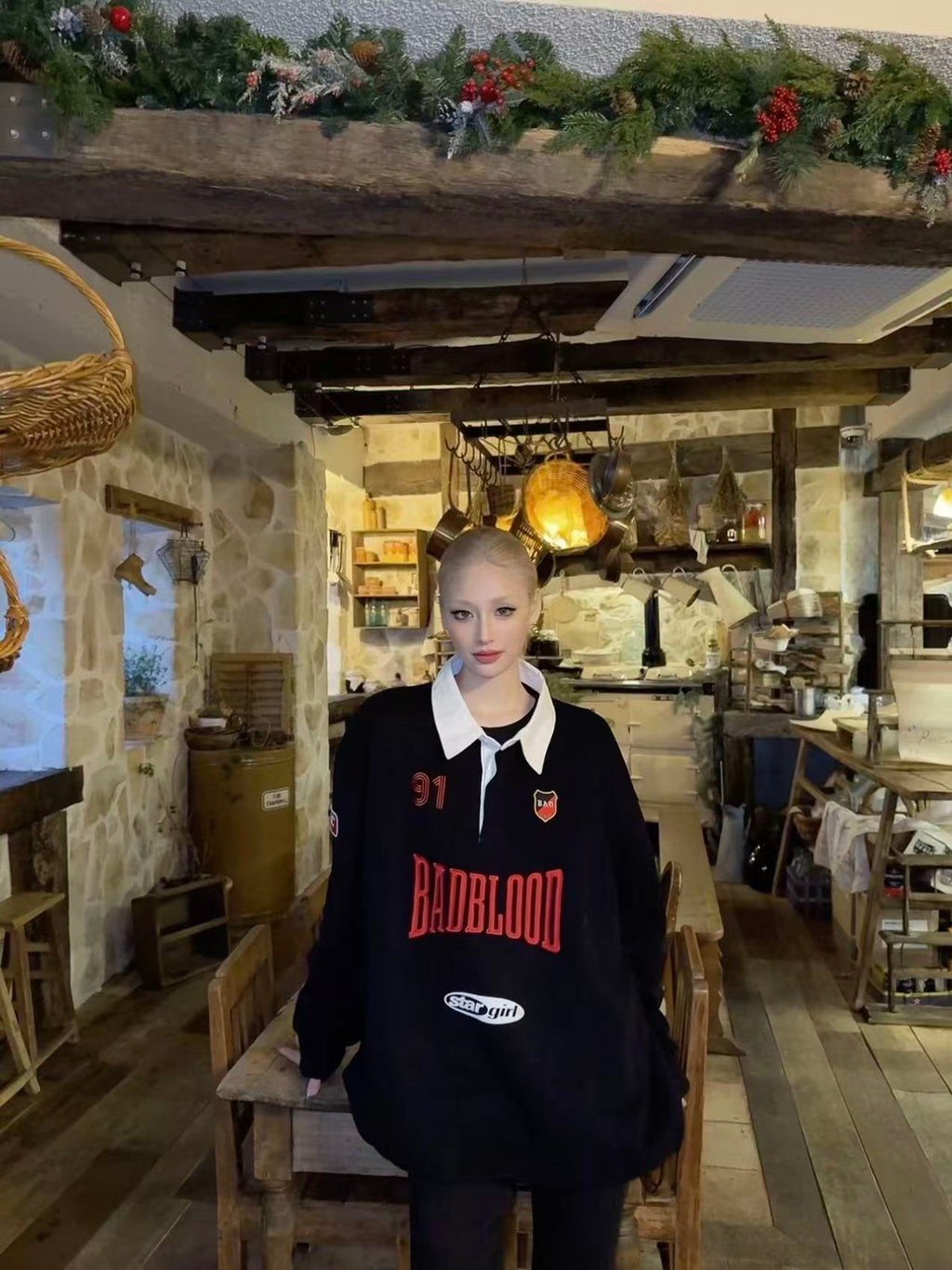 Badblood Vintage American Polo Sweatshirt