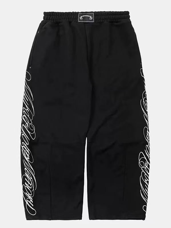 Badblood Vintage Embroidered Straight Pants