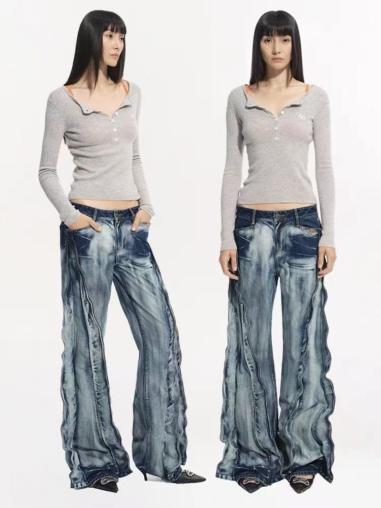 NAWS Cable-Knit Merino Wool Henley Top