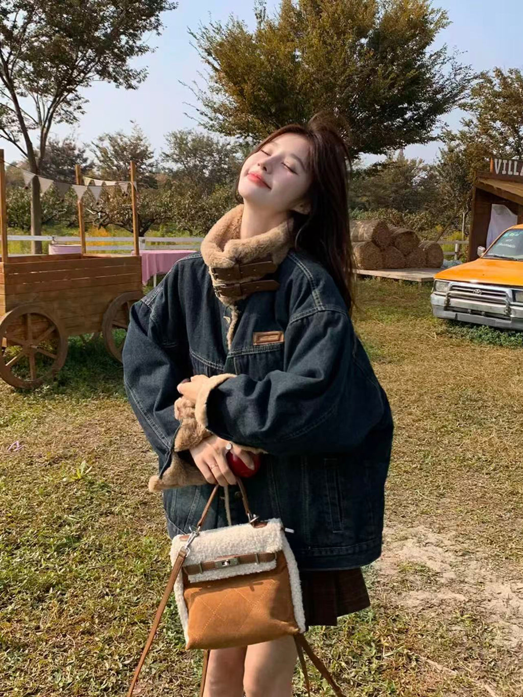 Ozlana Ugg Teddy Fleece Backpack