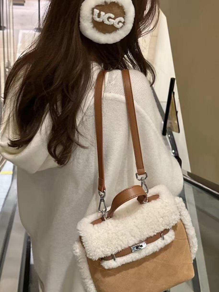 Ozlana Ugg Teddy Fleece Backpack