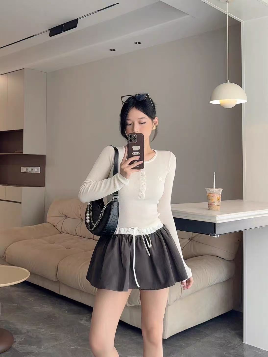 NAWS Cable-Knit Merino Wool Henley Top