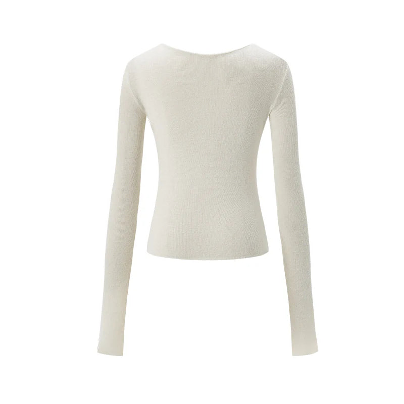 NAWS Cable-Knit Merino Wool Henley Top