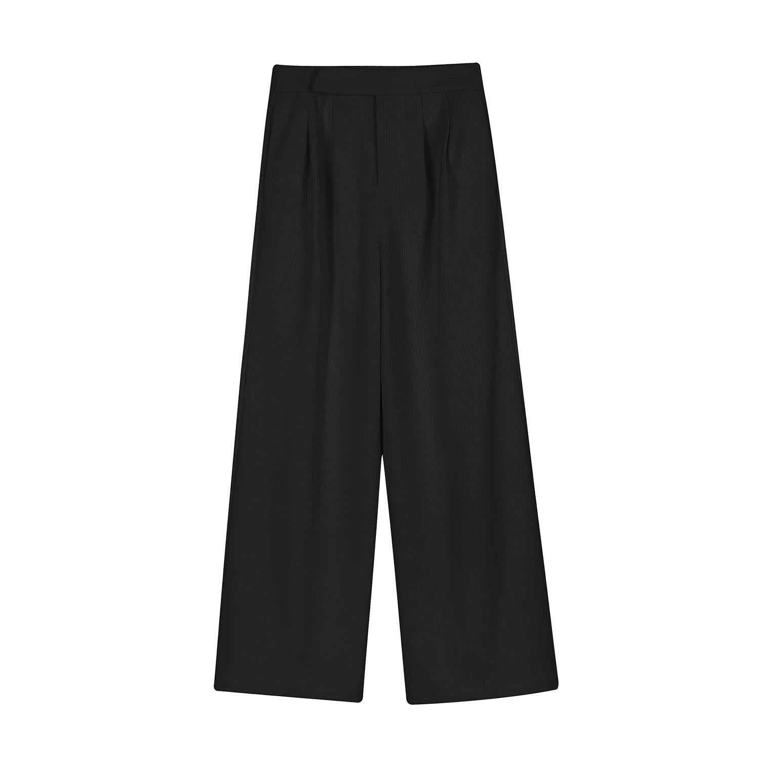 SomeSowe Oversize Chenille Pants Black