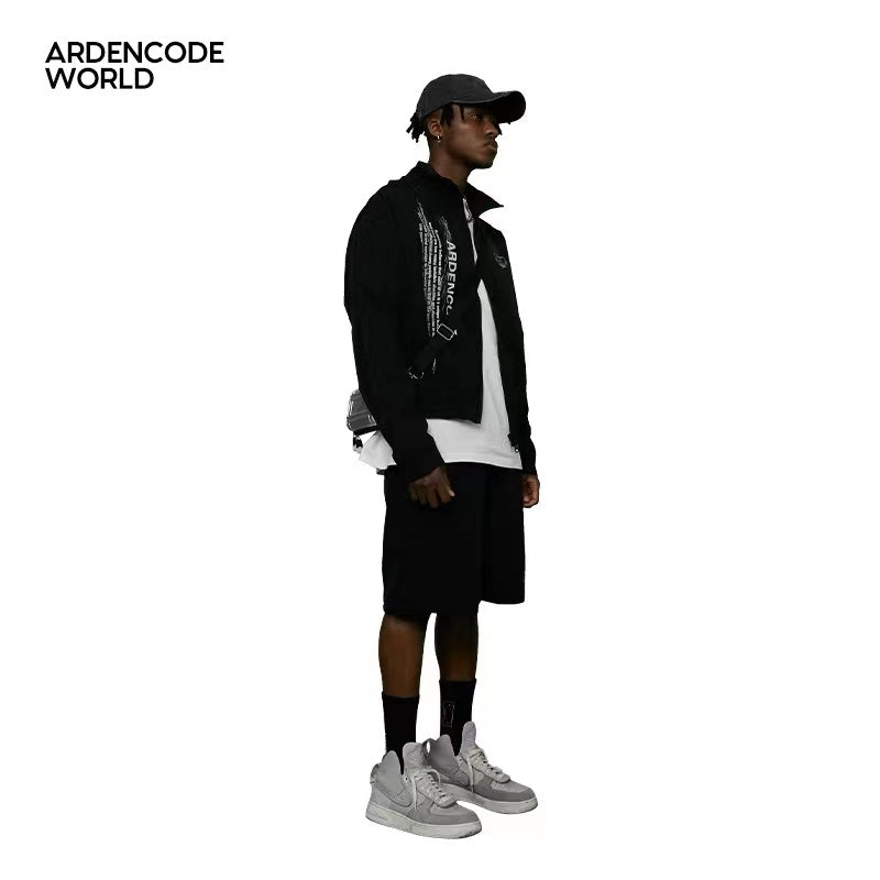 Ardencode Black Cropped Jacket