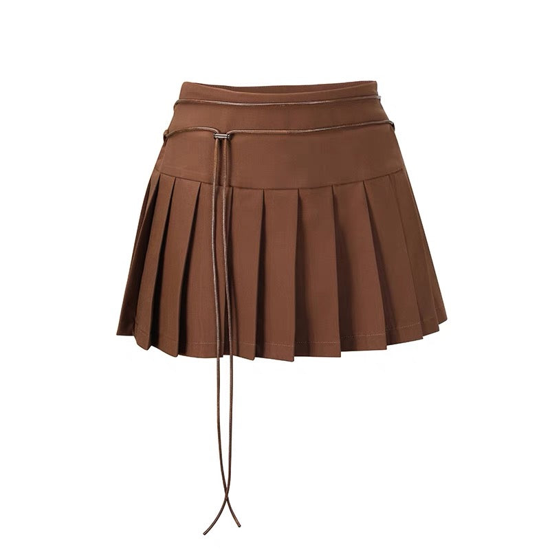 Brown skirt outlet